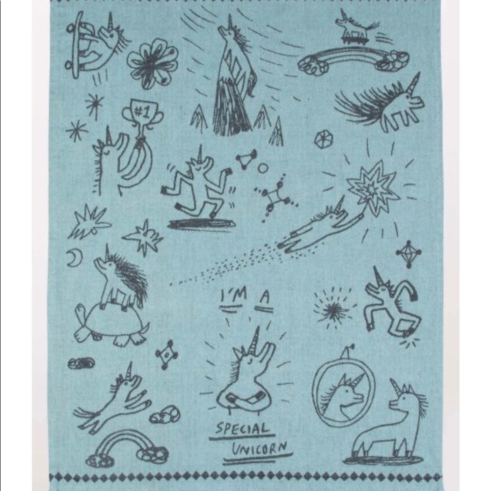 Blue Q I'M A SPECIAL UNICORN DISH TOWEL - Picture 2 of 2